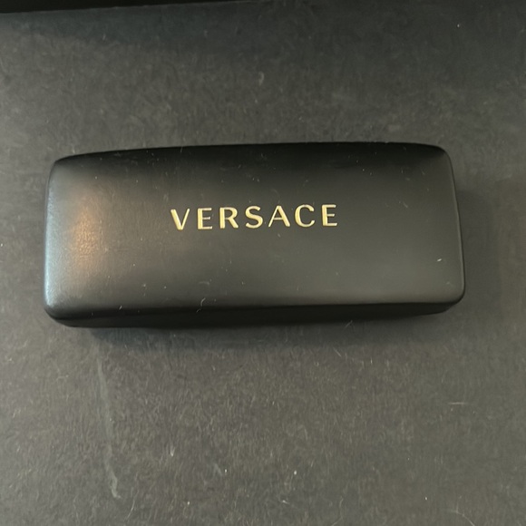 Versace Eyeglass Sunglass Case Black Case Only! - Picture 2 of 10
